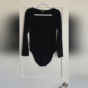 Black Long Sleeve Bodysuit NWT